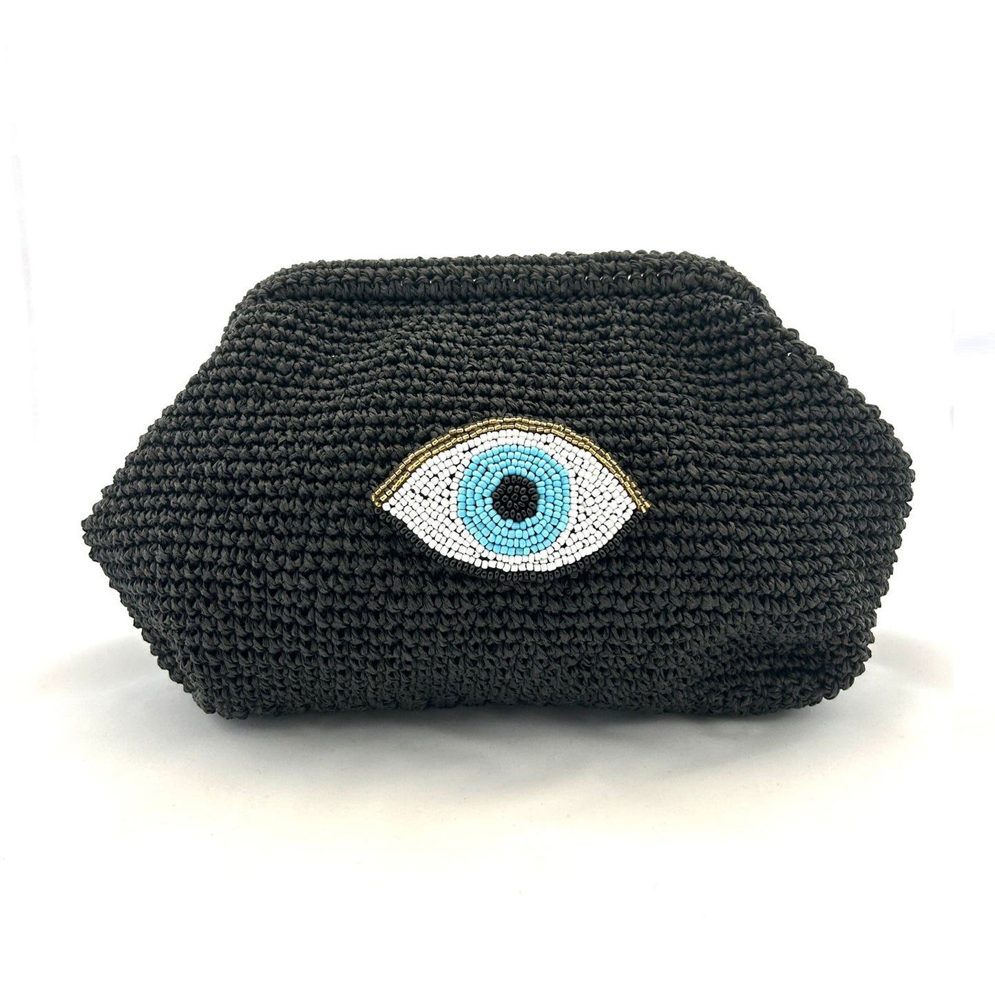 Nazar Strickhandtasche (schwarz)